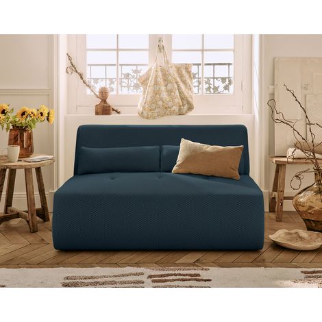 Onyx - 2-sitzer einzelsofa - aus 3d-mesh-stoff - entenblau (1/5)