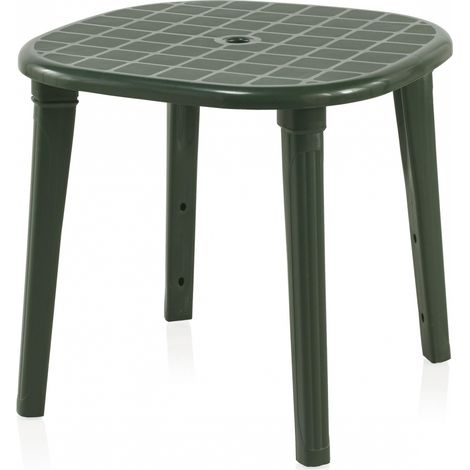 Tavolo da spiaggia rotondo Cancun 80 x 70 cm Verde 55356