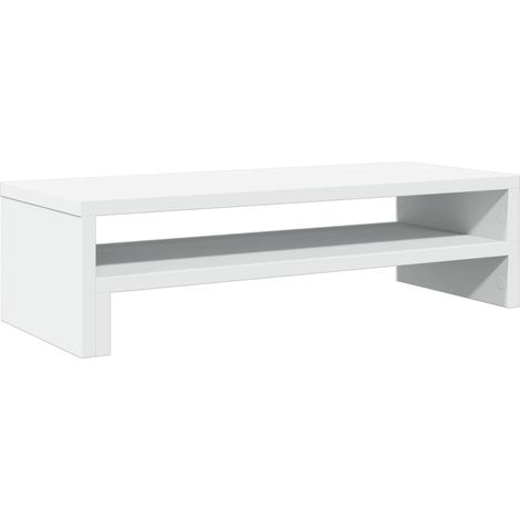 Soporte de pantalla madera de ingeniería blanco 54x22x15 cm vidaXL