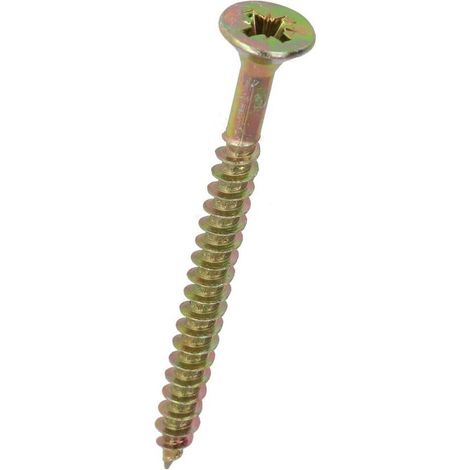 Vis pour panneaux d'aggloméré Ø 6 x 70 mm cruciforme