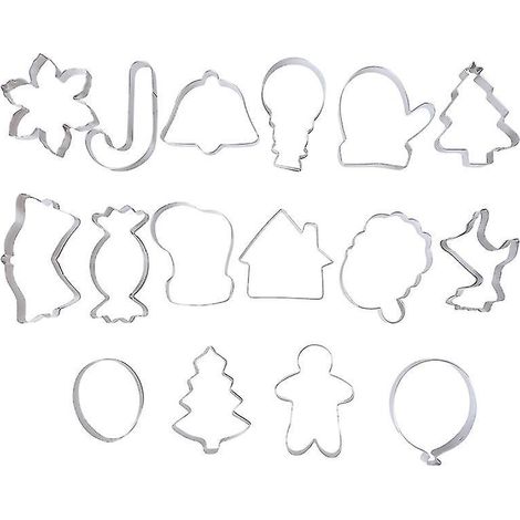 16 emporte-pièces de Noël (1/3)