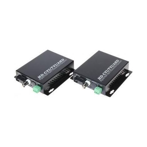 Convertitore video in fibra ottica OVH-1D/SC 1X video + set trasmettitore/ricevitore RS-485