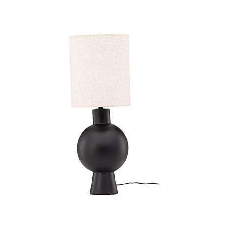 Mysterna Beleuchtung Tischlampe 21x21x55cm schwarz.