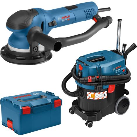 Bosch GET 75-150 in L-Boxx Gr. 3 + Aspirapolvere a secco Bosch GAS 35 L SFC+ (1/2)