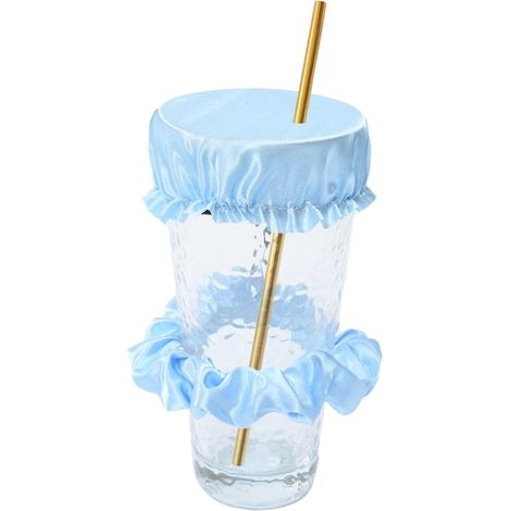 Chouchou réutilisable pour couvre-gobelet 2023 - Protection imperméable contre les déversements et la contamination des boissons - Bleu 1 (1/5)