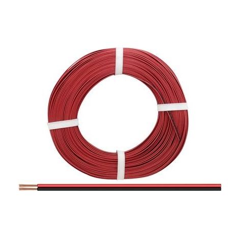 Donau-elektronik 225-010-25 cable eléctrico rojo y negro 25m