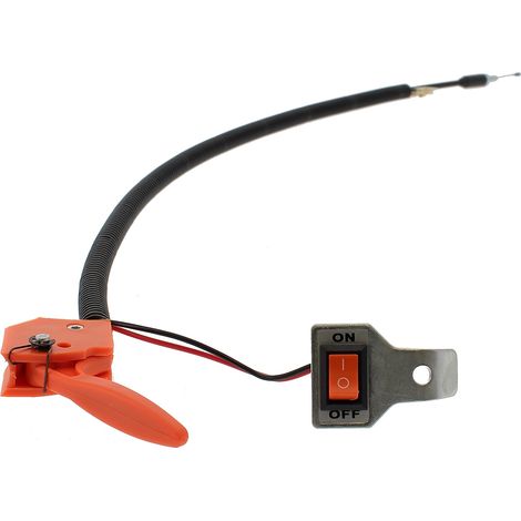 Poignée d'accélération pour tarière – Longueur 65 cm – Compatible GT Garden, Berlan, Fuxtec – Pour terrains accidentés