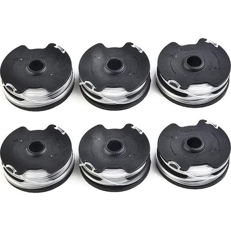 Confezione da 6 bobine di ricambio per decespugliatori LIDL Parkside PRTA 20-Li A1, B2, C3 (1/5)