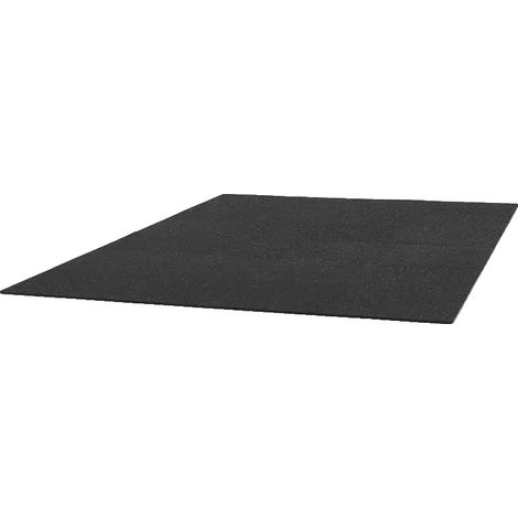 Esterilla de ejercicios tipo puzle, espuma de alta densidad, diseño entrelazado, color negro. (1/2)