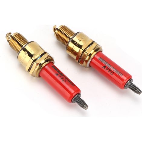 2 Bougies d’allumage pour 50cc 90cc 110cc 125cc 140cc 150cc 160cc Moto Cross Quad VTT (1/5)