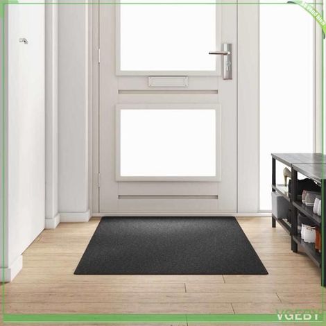 Tapis couloir - FAFEIFSY - 42011374 - Gris foncé - 100 x 200 cm - 100% polypropylène (1/5)