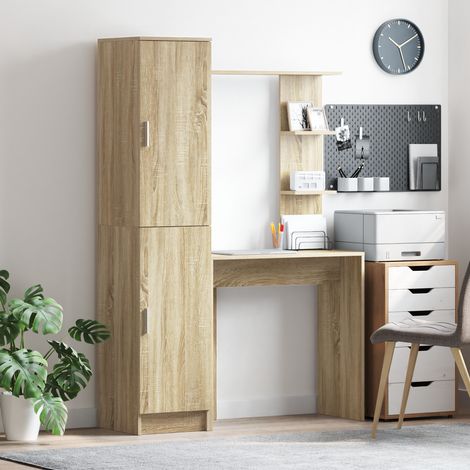 Schreibtisch 2 pcs Sonoma-Eiche