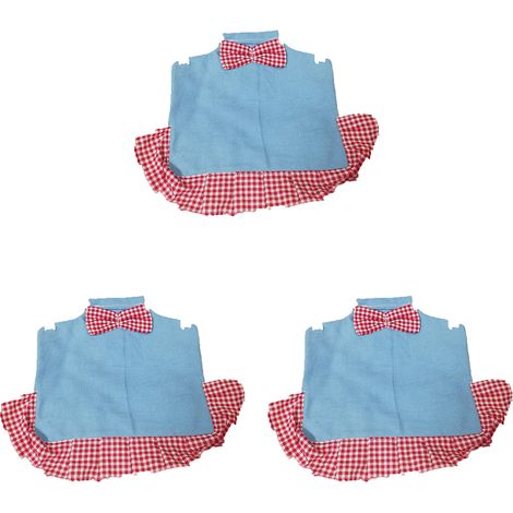 Selle Pour Poule - Protection Dos Aile Arrière - Pour Poules En Mue Ou Soumises À Des Picorage - 3 Pièces