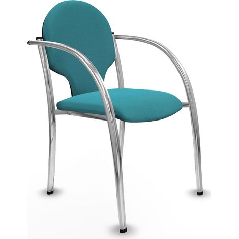 Silla de Recepción Hellín Piqueras y Crespo 220PTCRB39 Turquesa 2 Unidades