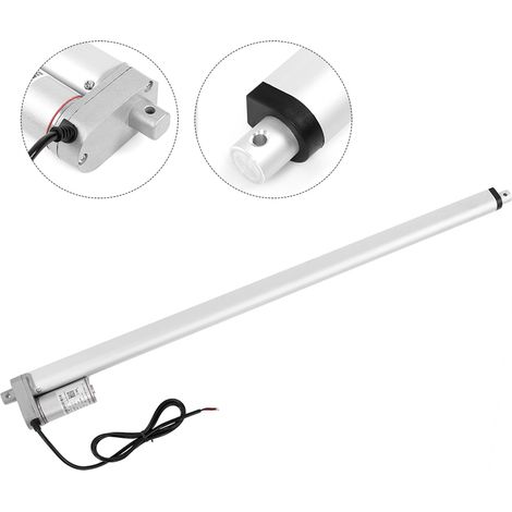 Moteur électrique de levage à actionneur linéaire 12 V Force 750 N Course 150-700 mm Support (700 mm) (1/5)