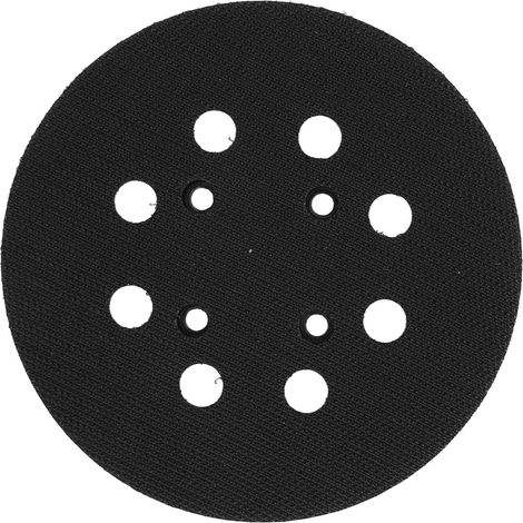 Set mit 8 elektrischen Gummipolierpads, 5-Zoll-Schleifteller für Schleifpads und Schleifpapier (1/5)