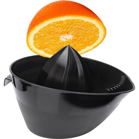 Schwarze Zitruspresse