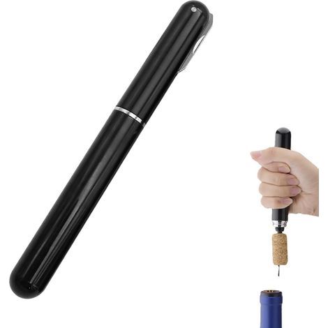 1 PCS 2-in-1 Air Pressure Wine Opener with Foil Cutter Bottle Opener, Air Pump Corkscrew, Portable Corkscrew for Travel, Ideal for Camping, Parties, Bar, Gift for Wine Lovers (1/5)
