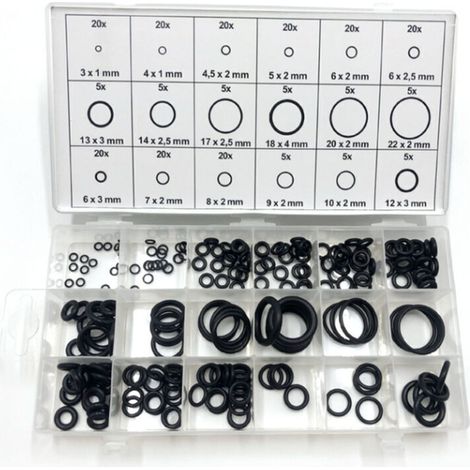 Kit de 225 circlips intérieurs et extérieurs en acier trempé – Diamètres 2 à 32 mm, haute résistance, livré en coffret organisé (1/4)