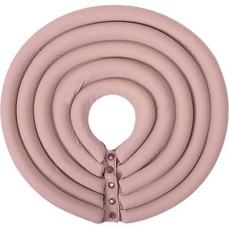 Dog Grooming Cover - Anti-licking Collar - Soft Microfiber Cotton - Waterproof - Adjustable Neck Fit - For Small Medium Large Dogs - Size S (1/4)