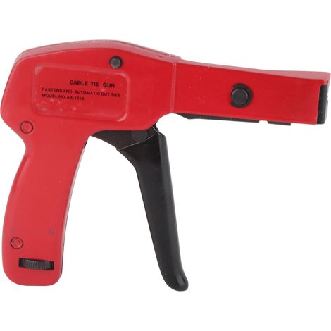 Outil de sertissage pour attaches câbles nylon, en acier moulé, compatible largeur jusqu'à 4.8mm / 0.2 pouces