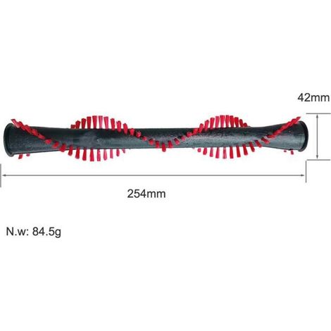 Brosse pour aspirateur Miele Triflex HX1 Pro/Triflex HX1 Cat & Dog/Triflex HX1 Se, brosse rotative pour aspirateur, pièces de rechange pour aspirateur Triflex HX1 Select (1/3)