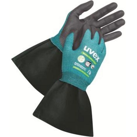 uvex 6009108 60091 HPPE, Elasthan, Polyamid, Baumwolle Schnittschutzhandschuh 10 Paar