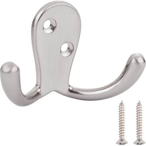 Basics AB4900-SN-5 Patère à peignoir, Nickel satiné- (1/4)