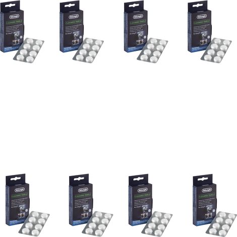 Ersatzteil - Lot de 8 tablettes de nettoyage - - DELONGHI
