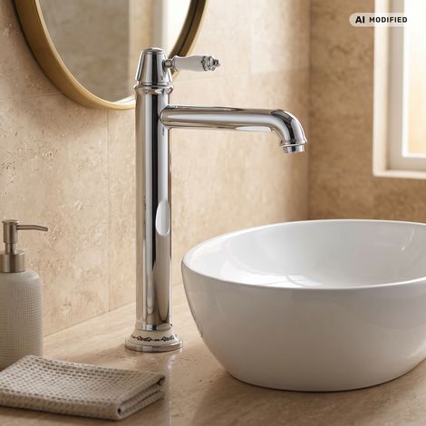 Robinet PaulGurkes pour lavabo sur plan Nostalgie Style rétro (1/5)