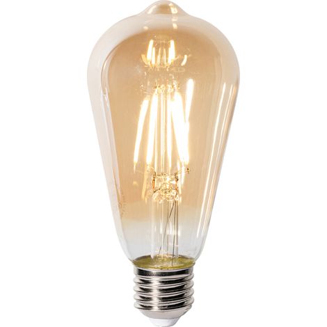 E27 Dimmable LED Bulb ST64 Gold 5W 450 lm 2700K (1/3)