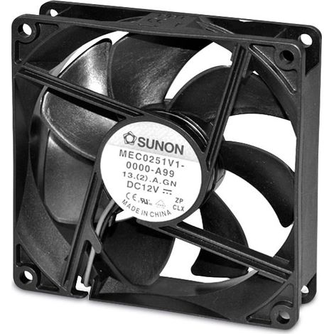 Ventilateur axial SUNON MEC0251V2-A99, 120x120x25 mm, 12 V-