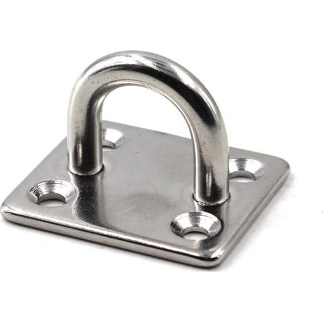 M8 Patère de Fixation au Plafond Crochet de Fixation Murale en Acier Inoxydable 304 pour balanoire de Yoga,quincaillerie pour Bateau Paquet de 6 (vis non incluses) (1/4)