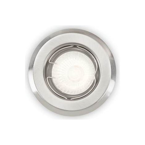 Philips Lighting Foco individual fijo empotrable sin bombilla, Gris, 9 x 9 x 10 cm (1/2)