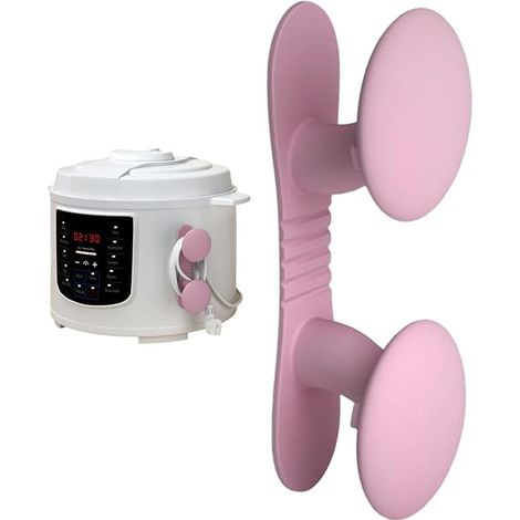 Pink adhesive cable reel (1 piece), cable holder, kitchen accessory for stand mixer, blender, coffee maker, pressure cooker