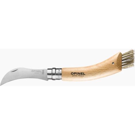 Opinel O-SF08F Pilz-Klappmesser, Edelstahlklinge, 8 cm