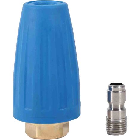 Buse turbo, accessoires pour nettoyeur haute pression à connexion rapide 1/4", buse turbo rotative 3000 PSI, accessoires pour nettoyeur haute pression (4.0) (1/5)