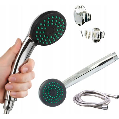 Aufputz-Duschset – Handbrause, Schlauch und Halterung