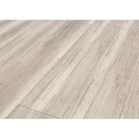 Classen Grande XXL Alamo Eiche hellgrau Laminatboden Laminat Fußboden
