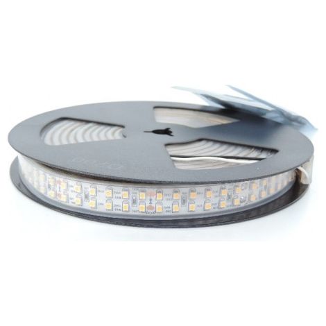 Bandeau LED 19.2W/m flexible extérieur longueur 5m 3000K 240leds/m alimentation 24V DC (non incl) IRC80 IP66 TRAJECTOIRE 003782 (1/2)