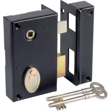 Serrure pour application Fouillot 6g 70 mm, droite (1/3)