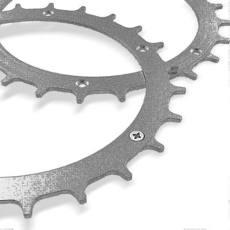 2er-Pack Edelstahlspikes für Bosch Indego XS 300, 400, 500 und M700 Rasenmäher, fein entgratet mit verbesserter Traktion für Mähroboter, 14 Edelstahlspikes