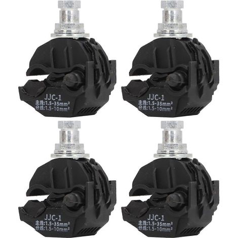 Lot de 5 connecteurs à perforation d'isolant 1 kV, pince de perforation sans décollement, séparateur de câble haute/basse tension JJ