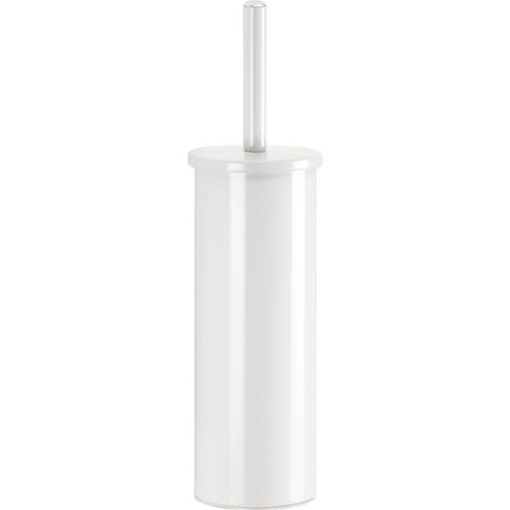 G-Flip scopino wc d'appoggio in acciaio inox bianco (1/2)