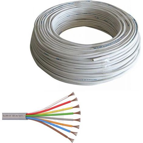 Elan Cavo allarme 8X0,50 Rame 100mt - 070851