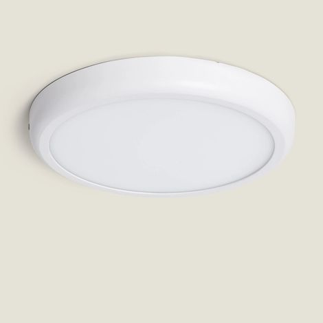 LED-Deckenleuchte 24W Rund Metall Ø300mm Design White 4000K Neutralweiß (1/3)