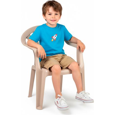 Silla infantil plastico  Beige (1/3)