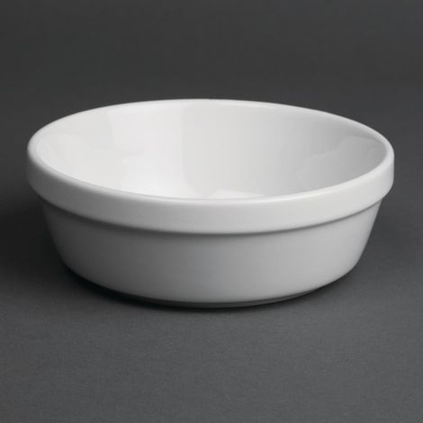Plats à Gratin Ronds Blancs 137 mm - Lot de 6 - Olympia (1/4)