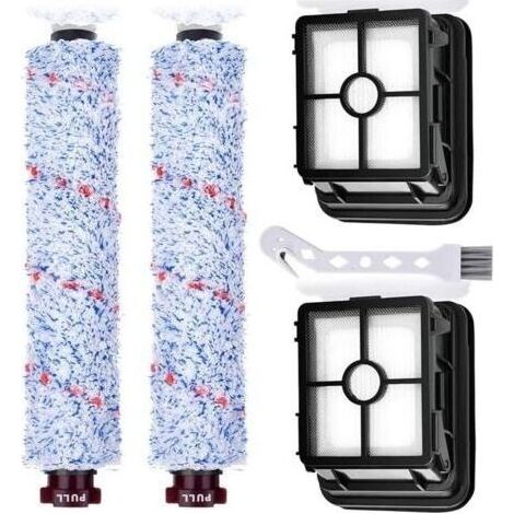 Lot de 5 filtres pour brosse rotative, nettoyage de la brosse rotative principale pour Bissell CrossWave 1713Z. Filtre pour brosse rotative Surface 1868, pièces de rechange pour aspirateur 1866. (1/5)