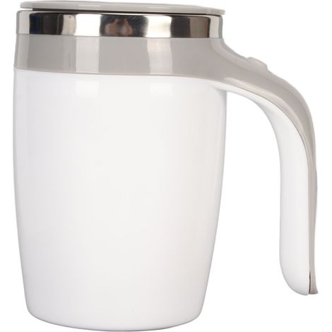 Tasse à café magnétique automatique 380 ml, auto-agitation rapide pour chocolat ou lait, refroidissement intégré, idéale bureau voyage (1/5)